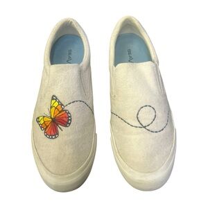 🦋‎ SeaVees Hawthorne Slip On Monarch Embroidered – Women’s 8.5